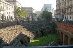 Area archeologica a Catania Anfiteatro Romano