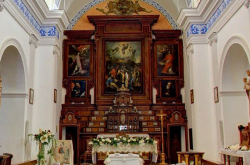 Foto della chiesa a Mazzarino dedicata ai frati Cappuccini