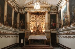 Foto del Comune della Sicilia  - Salemi  -  interno della Chiesa di S. Annedda